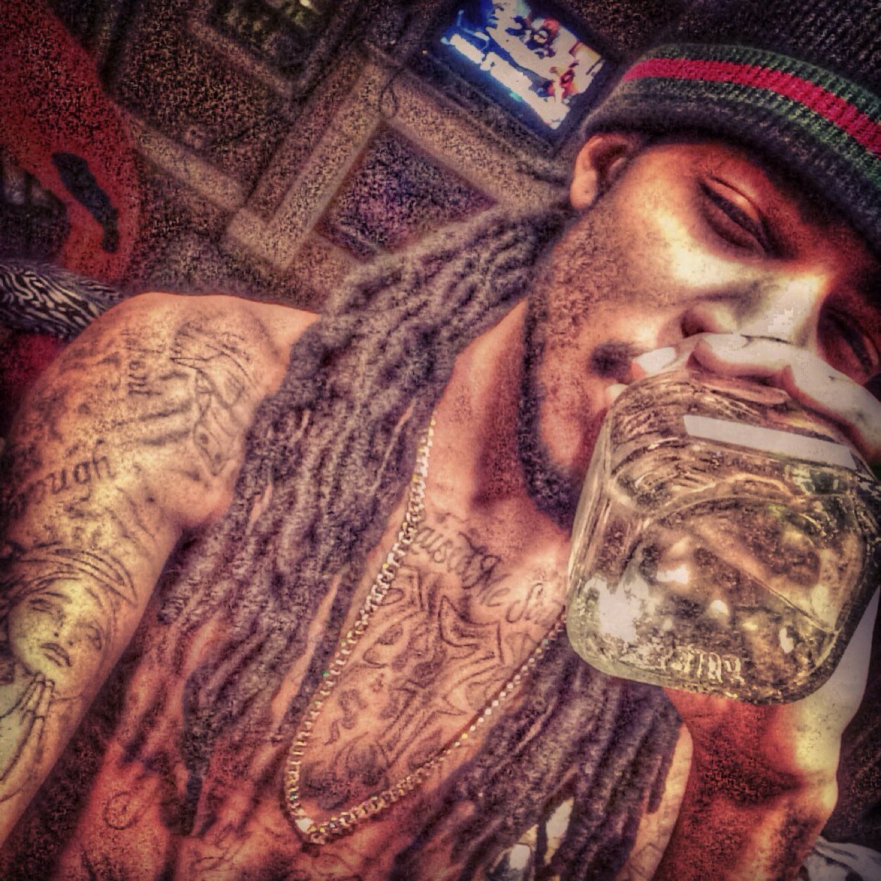 Just Drink Patron & Get Fly. IG @spadespiffy079