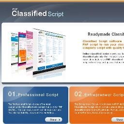 Classified script is one of the most bendy classified ads scripts that exist for PHP and MySQL.