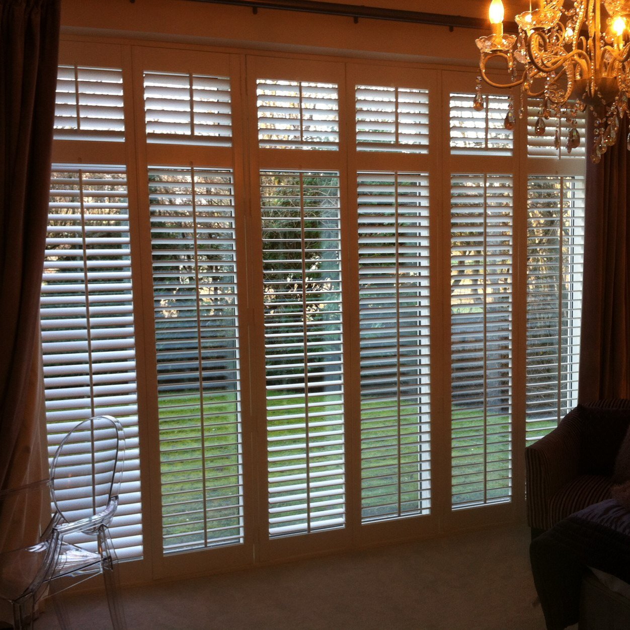 UK Specialist's Service, Measuring and Installation of; Plantation Wooden Interior Shutters, Awnings, Conservatory Roof's & Motorised Blinds. Love the Hammers..