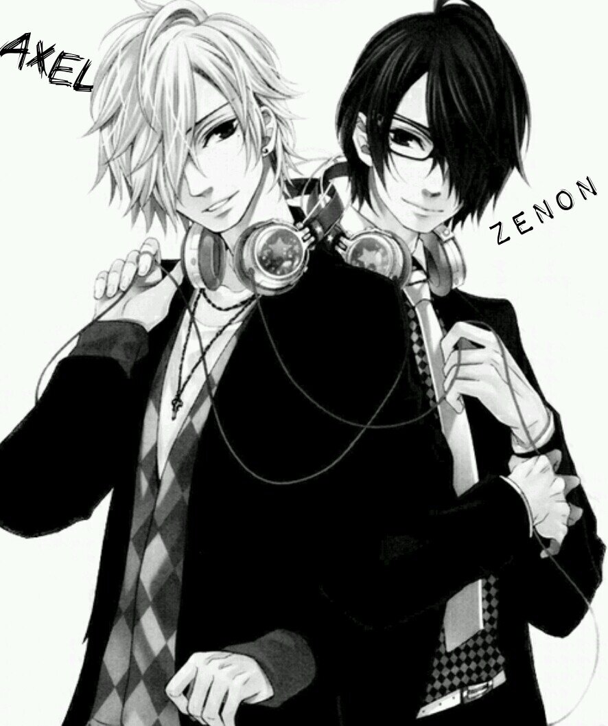 Zenon: H-Hi... I'm Zenon, a ghost. And I'm pretty shy..#Bi || Axel: Name's Axel, I'm Zenon's older bro. #Straight |#RP|
