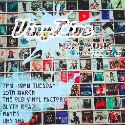 vinyLive Event - New Music in an Old Space - The Old Vinyl Factory - 25th March 7pm-10pm
