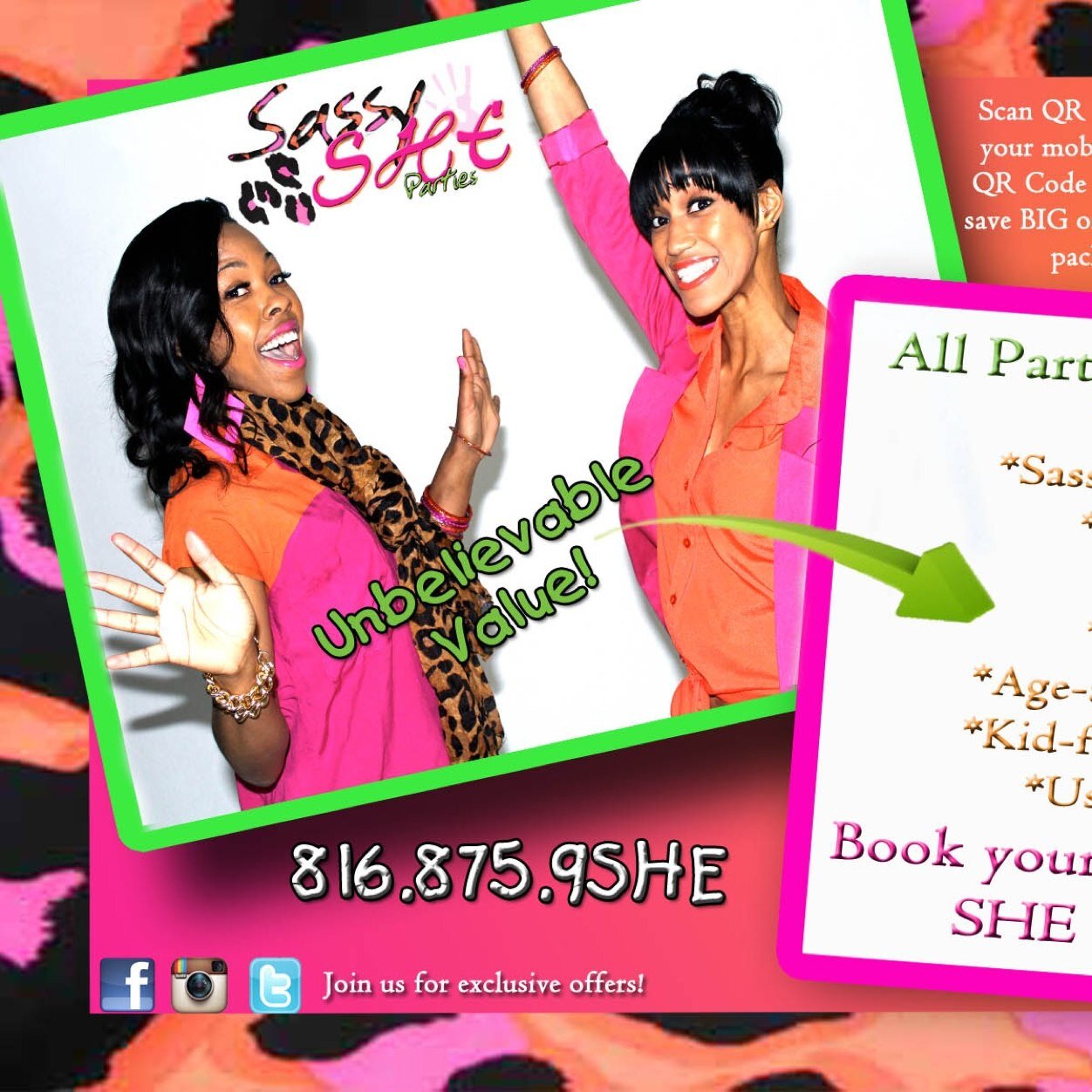 Mobile Spa Parties for Girls! Book a Sassy Party for your little diva today!!! LIKE our FAN Page on FB http://t.co/sxQwrbUKdr IG:sassysheparties