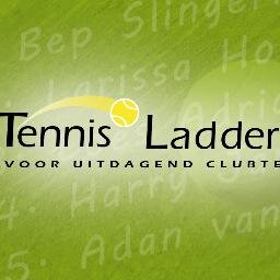 De online-tennisladder / tennis league voor tennisclubs. Tennislid daagt uit of wordt uitgedaagd en heeft makkelijker meer tennis(contact) in eigen tennisclub.