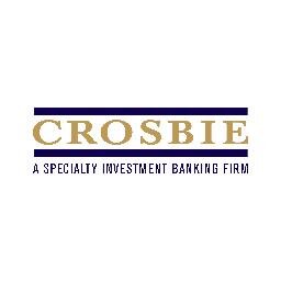 Crosbie is an advisory-focused investment bank with expertise in mergers, acquisitions, fairness opinions, raising capital, debt, restructuring and valuations.