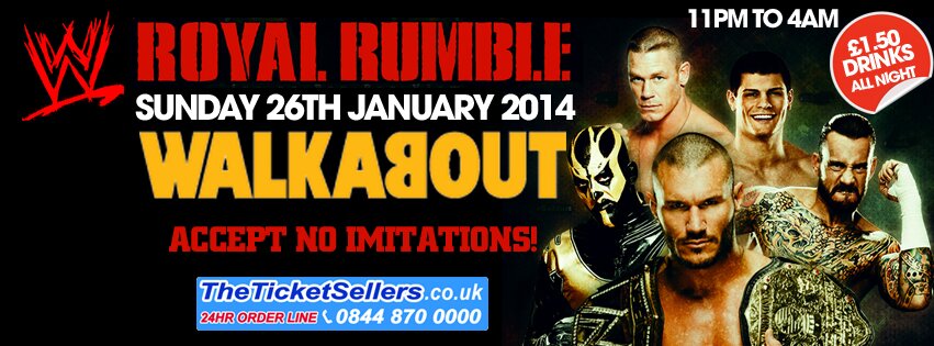 Specialising in, WWE PPV Events & Promotion. Follow us to get exclusive offers & check out our great events!