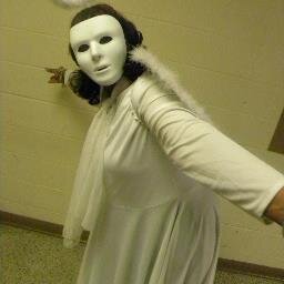 Fighting off those evil spirits!