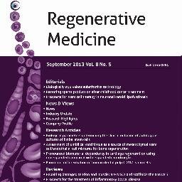 A peer-reviewed journal offering the latest advances in regenerative medicine for clinicians, researchers and patients | Partnered with @RegMedNet