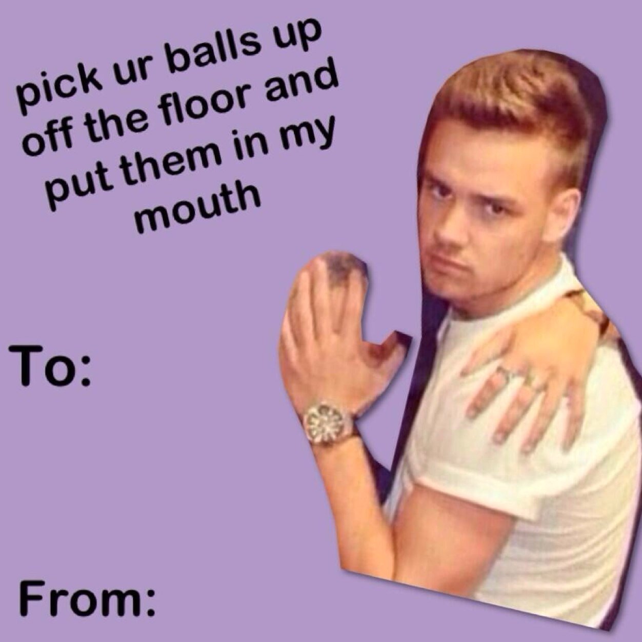 ORIGINAL ONE DIRECTION VDAY CARD ACC if you have any more send them in please!!