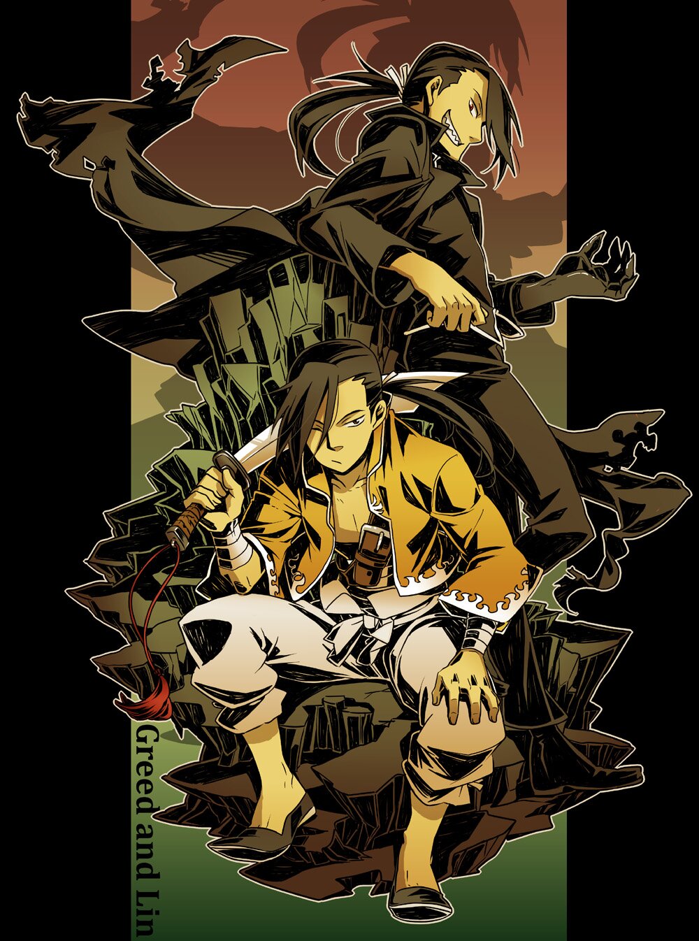 I want all the finer things in life! Money, power, women, people, anything you can imagine! [3rd Homunculus] #FMARP