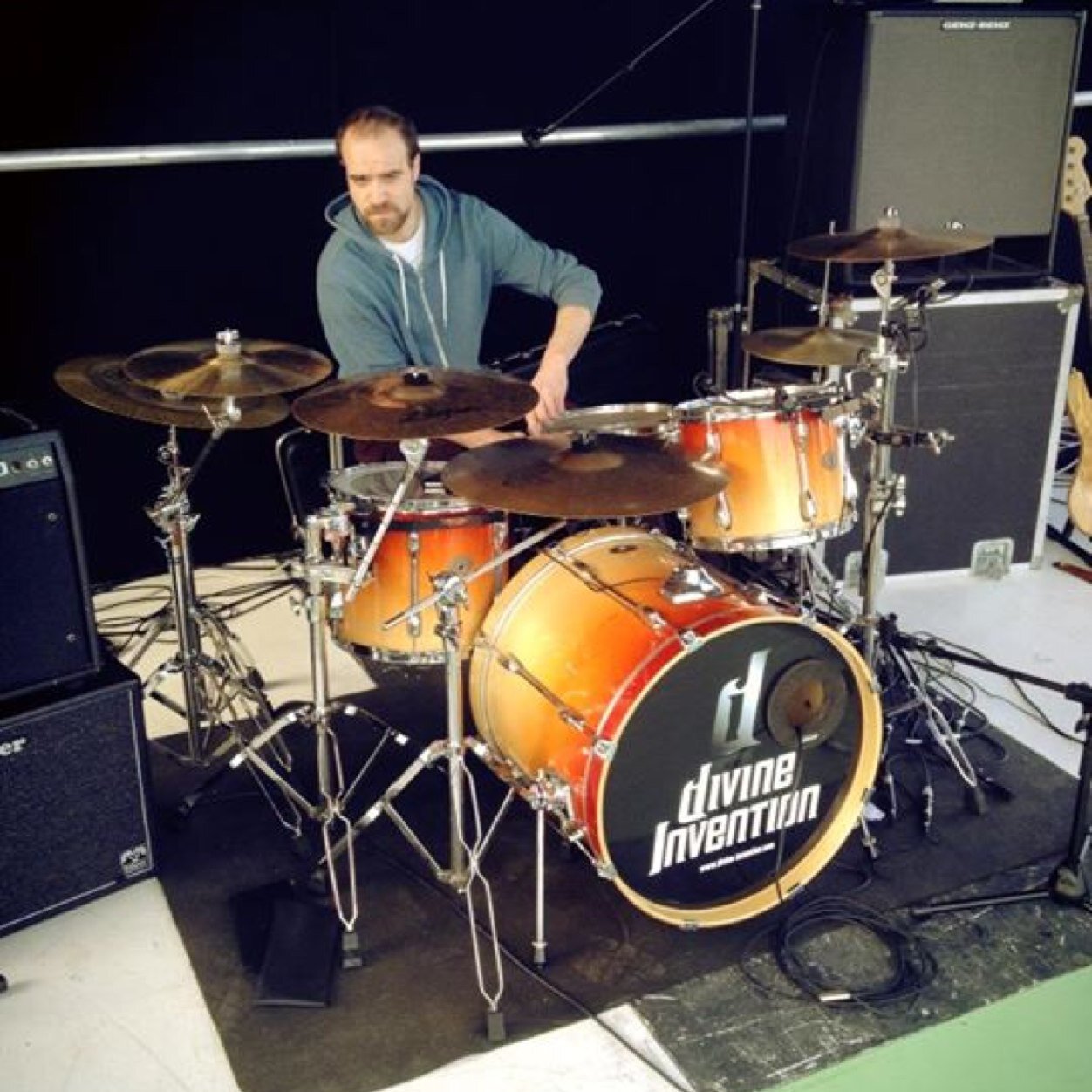 drummer for divine invention.