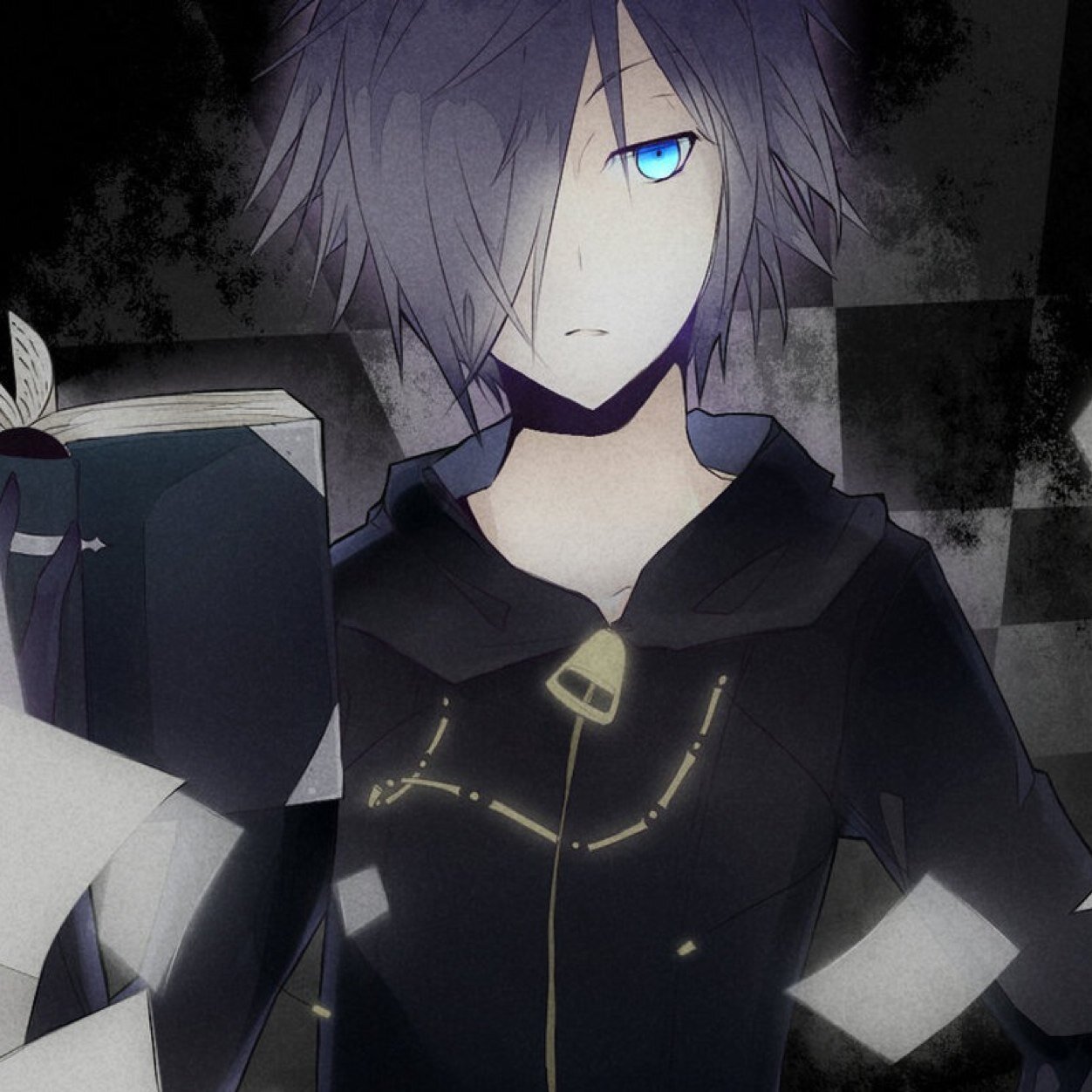 Zexion, the Cloaked Schemer. | Wielder of the great tome, Lexicon. | Controls the element of Illusions. | [#KHRP/#Multiverse]