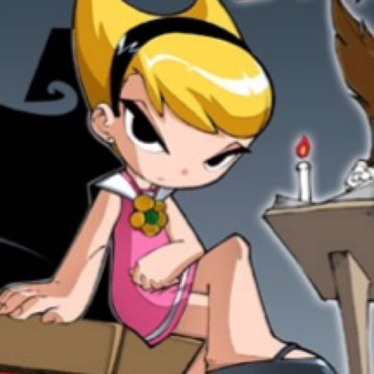 I am the most evil being ever concieved. I am hatred and fear incarnate. All creatures shall bow before me or they shall suffer. I am: Mandy.