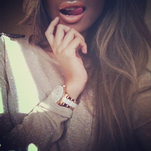 You make me feel like the most important girl in the world.