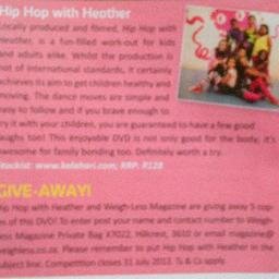Hip Hop With Heather is an exciting dance instructional DVD that will get your kids up and moving as they dance around for hours.