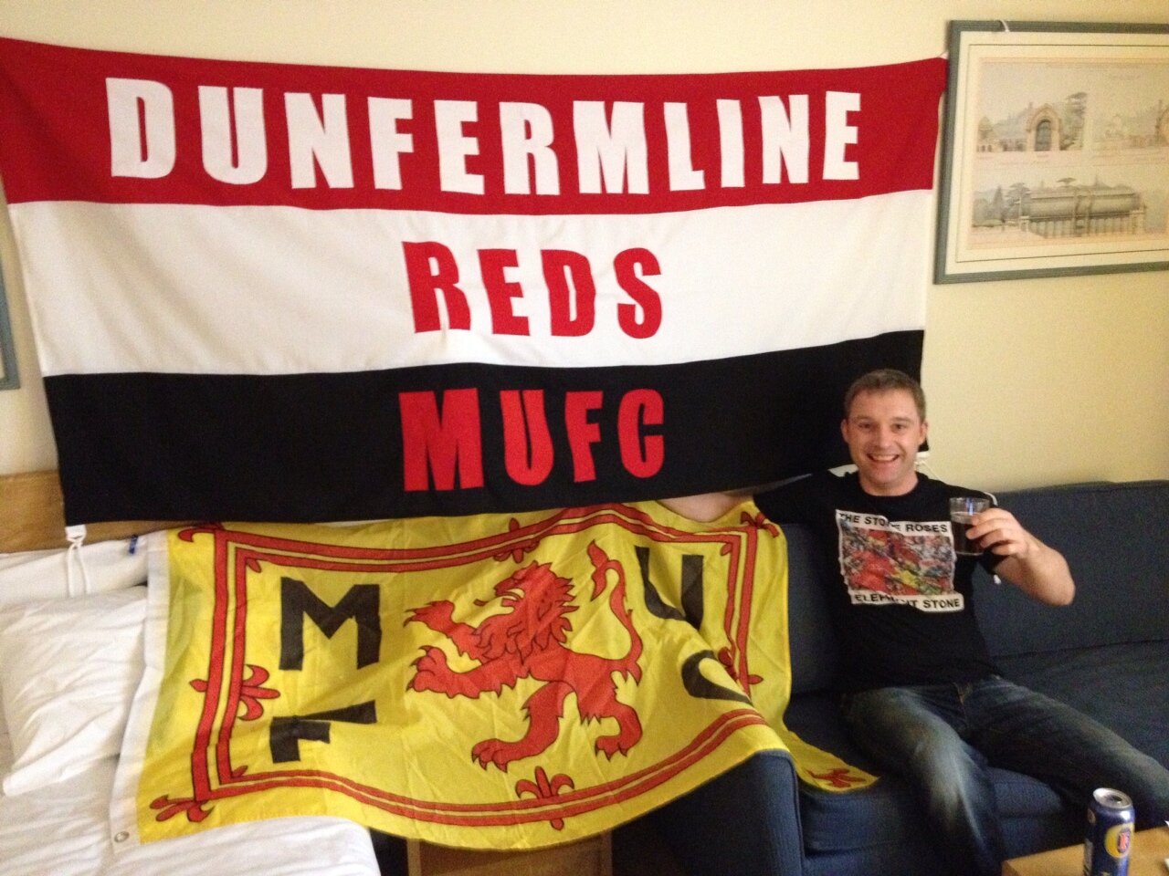Man United & indie music, the Roses,Monday's,Verve, Inspirals, Doves, Smiths, Charlatans, & Oasis even though they are blue.