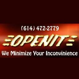 OpenItOhio's profile picture. OpenIt specializes in residential, commercial, and automotive service. We have been in business since 2002!  Call Us Today 614-472-2779