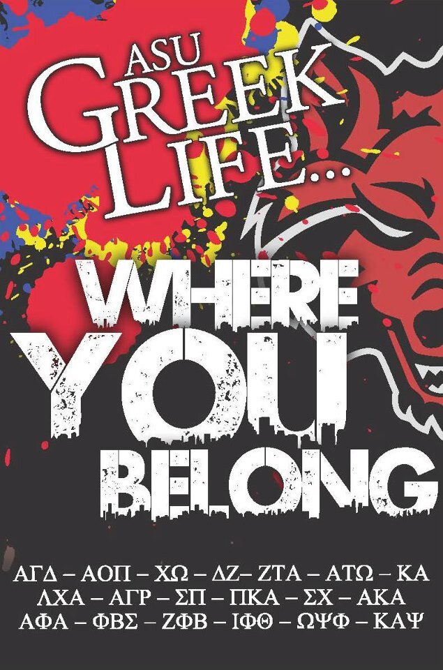 The Office of Greek Life serves as the center of programming for our 20 nationally affiliated chapters and our 3 governing organizations, IFC, NPC, and NPHC