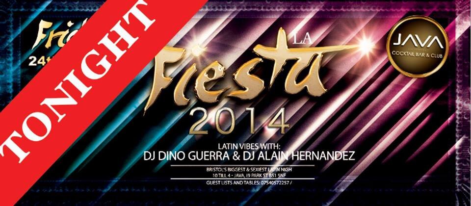 La Fiesta 
International Club Night
@java_bristol
