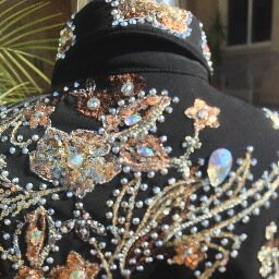 Horse Show Closet is a creator of couture show clothing for the sophisticated equestrian