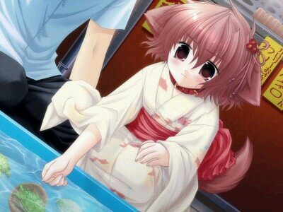 Baby again. Doesnt talk, shy, father: @Asahina_Kana not keen on people beside my daddy. Cat/Dog