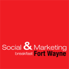 Social media & marketing event on the last Tuesday/mo @ 7:30 am: Northeast Indiana Innovation Center, Fort Wayne, Indiana. Topic TBD/mo (tweets by @kmullett)