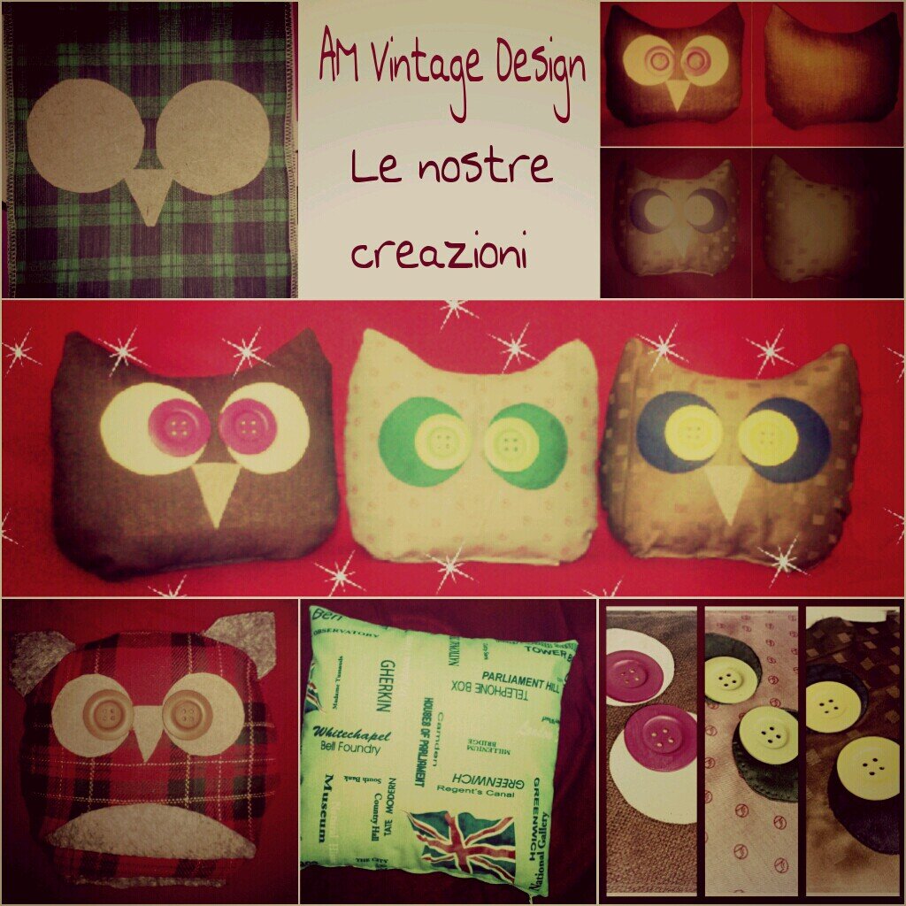 AM VintageDesign
Creazione 100% HandMade cuscini e idee regalo -