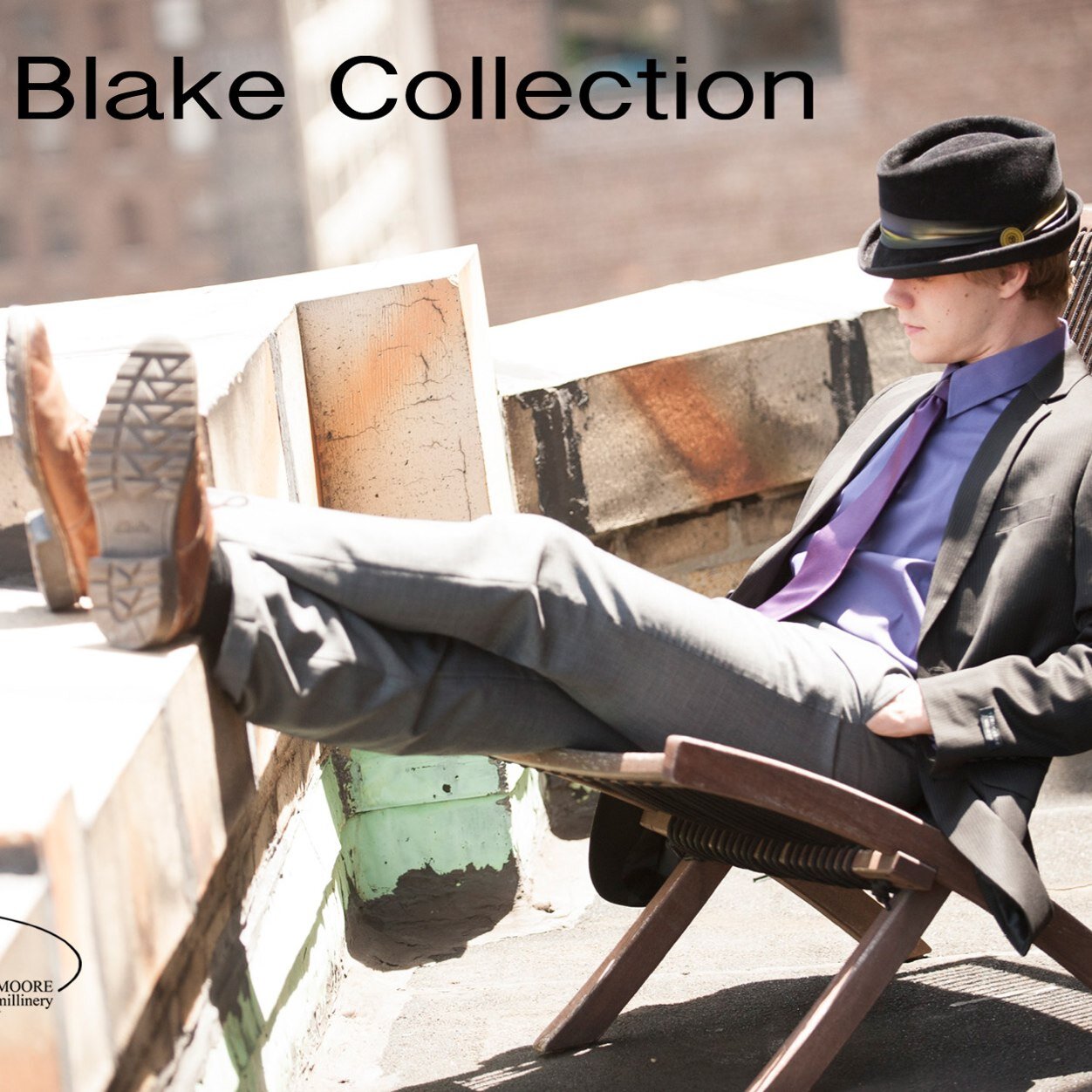 Men's Collection by Christine A. Moore Millinery. Featuring fine straw, felt and wool hats.