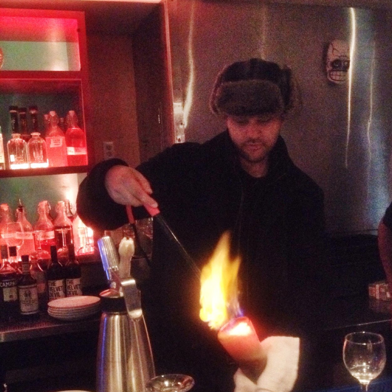 Houston: @elBigBAD downtown currently traveling through Mexico looking for Mezcal