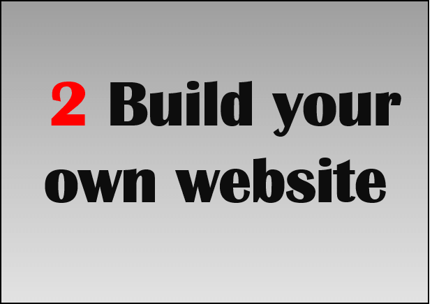 Learn how to build your own website, seo techniques, and how to make money blogging