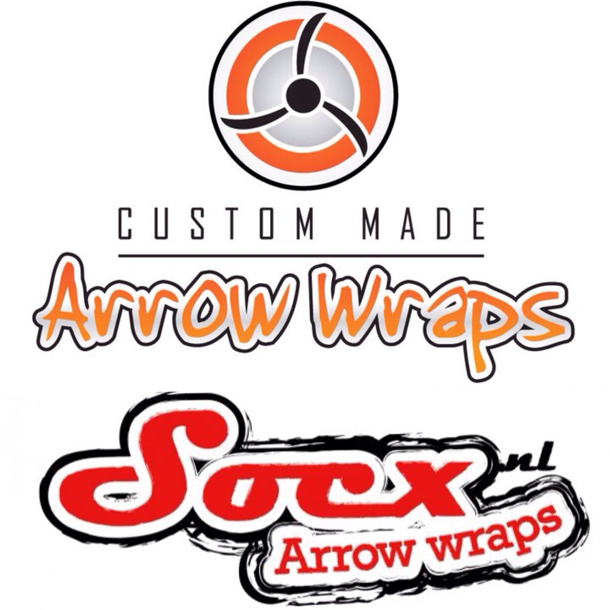 Custom made arrow wraps that are exactly made for your arrow shafts. We also supply socx.nl wraps at your archery dealer through JVD distribution.