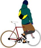 乗っている自転車は、tonic fabrication。これを、フラットバーにして乗ってます。乗ることよりも、カスタムする事の方が好きです。
