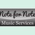 Note for Note Music (@notefornoteuk) Twitter profile photo