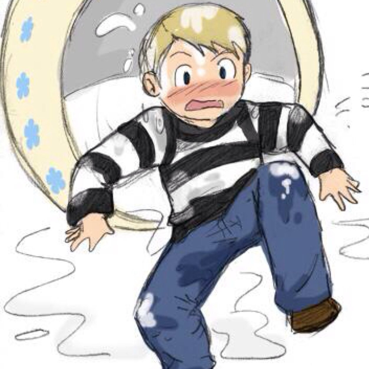 I'm 6 inches tall, and I frequently get tangled in balls of yarn. I believe Sherlock is behind that. [PocketJohn RP | 18+ sometimes]