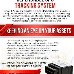 http://t.co/jkDJbO94zD provides low cost easy to use GPS tracking systems for fleet managers.  We will never hit you with high fees or contracts!