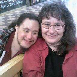 I'm the mom of a 32-year-old man who's full of imagination and spunk.  He also has Down syndrome. Me?  I'm allowed to be his assistant...