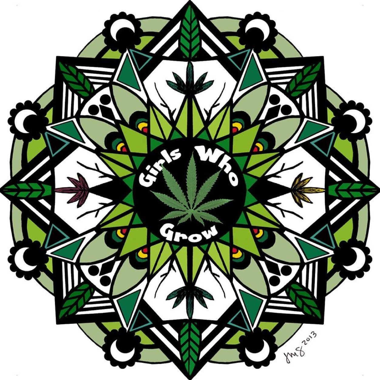 We have nothing but love for #girlswhogrow Follow us on Mass Roots, Kush Common & Instagram: @girlswhogrow