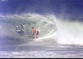surfing's for weekdays.