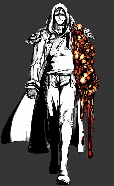 [V] @OnePieceZone |•| Fleet Admiral |•| Magu Magu no Mi |•| ABSOLUTE JUSTICE |•| DAIFUNKA |•| Pirates? I'll kill you all |•| I fight in the name of justice!