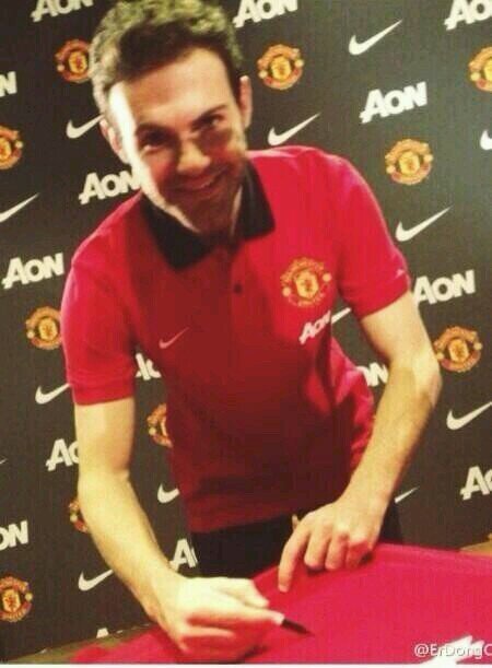 Bienvenido Juan Mata #8!