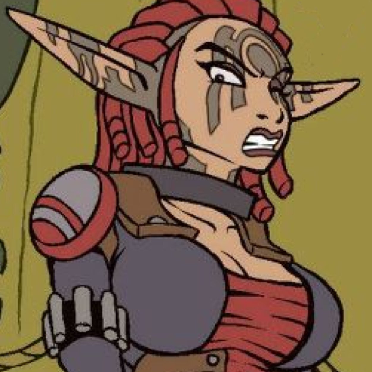 Names Ashelin. Commander of the Freedom League. Don't talk to me u less spoken to and know your place. I have no time for nonsense or games.