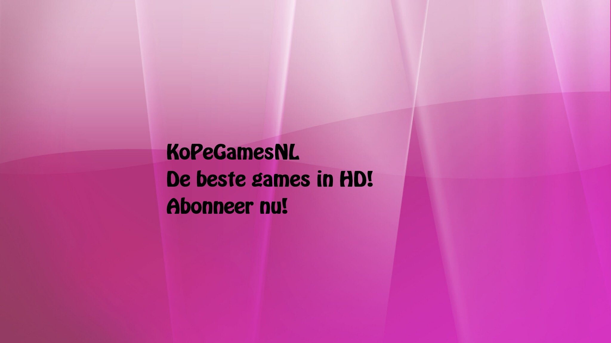 Abonneer nu op KoPeGamesNL