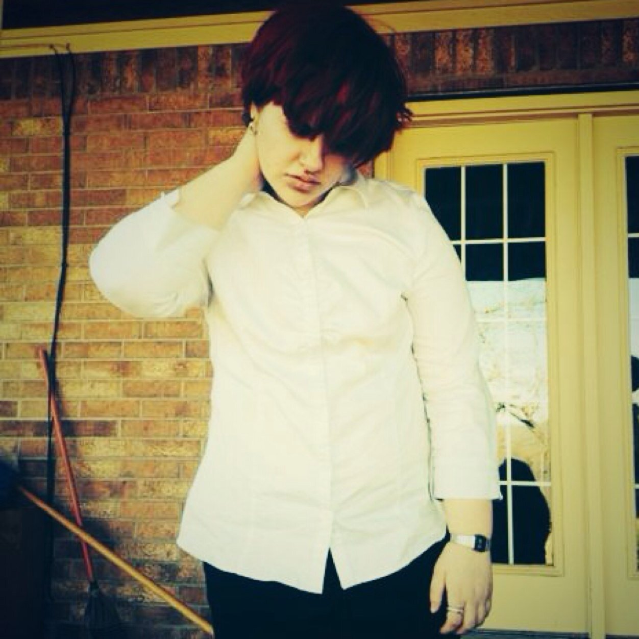 Hi there lass if ya come back with me I'll show ya a real...nice time (Smirks) rp 18+ #single #seme #bisexual