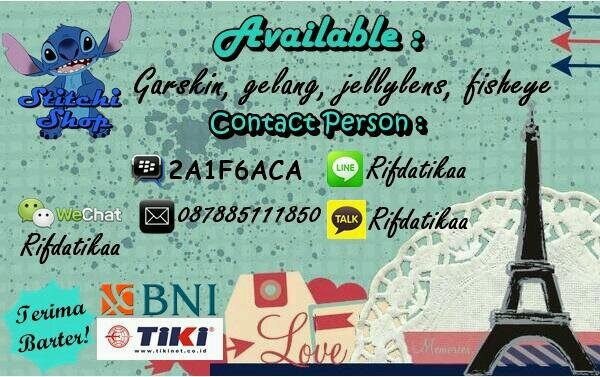 CLOSE SEMENTARA!!! Line/KakaoTalk: rifdatikaa | via BNI | Shipping by TIKI.Need aquapix,tongsis
