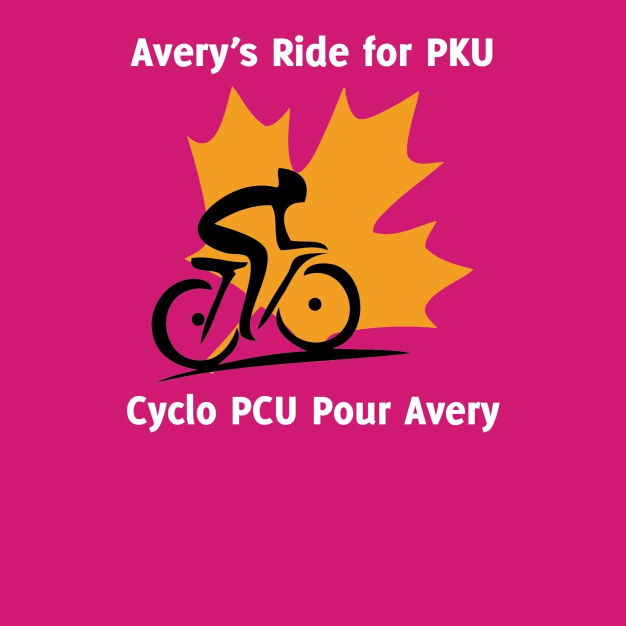 Riding across Canada for pku.  Journey starts June 7, 2014 in Victoria BC.