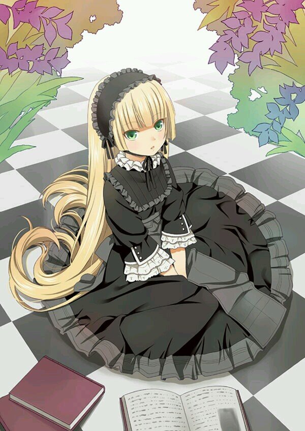 Lady Bonnie, young heiress of the Black family and company. Black is a colour only for special occasions. My butler: @Chechmqte (Kuroshitsuji RP, OC)