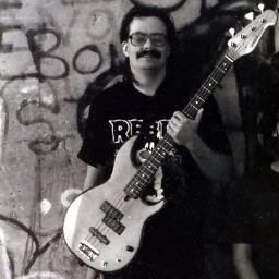 Bass Player, Song Writer,Web Designer, film fan, Dolphin fan, Muppet fan, and best friend to a Cocker Spaniel named Charlie.
