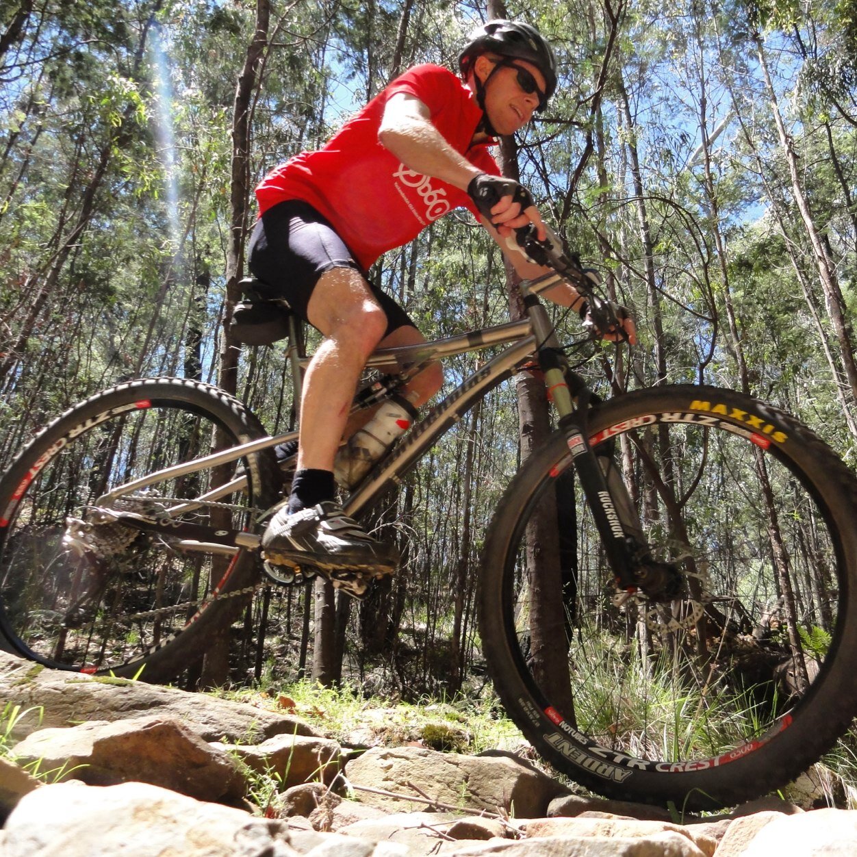 Climate change believer, mountain bike rider