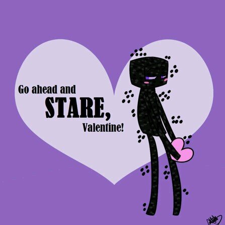 I am an Enderman. I live in a strange world full of cubes. If you stare into my face, you will die horribly.