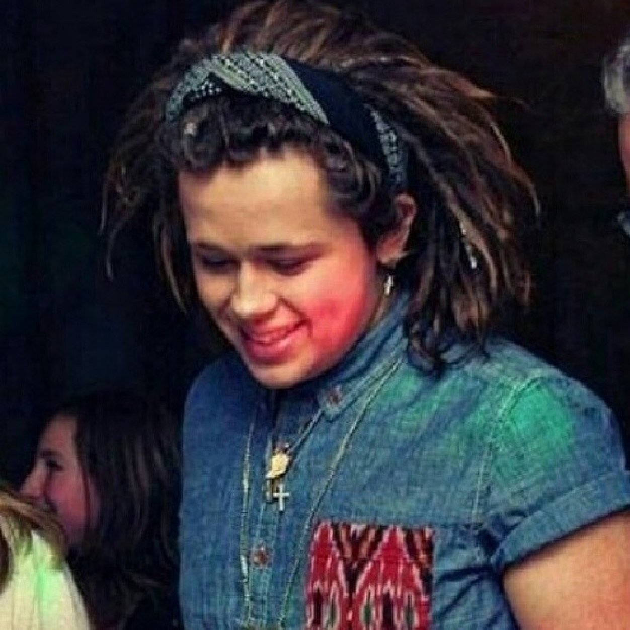 dont cry because it happened, cry because lukes hair is better than yours.