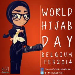 1FEB2014 is het World Hijab Day. Ook België doet mee
Nederlands: http://t.co/FkEbIkAe56
Frans: http://t.co/5x1Qfr8Hsn